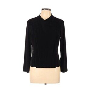 Calvin Klein Faux Leather Asymmetrical Zip Jacket
